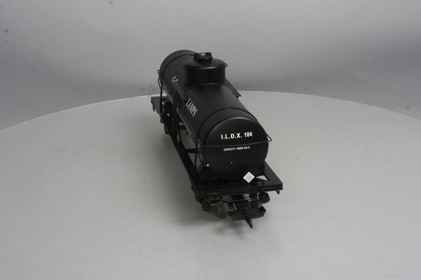 USA Trains R15118 G General Electric 10,000 Gallon Tank Car #104 - Metal Wheels