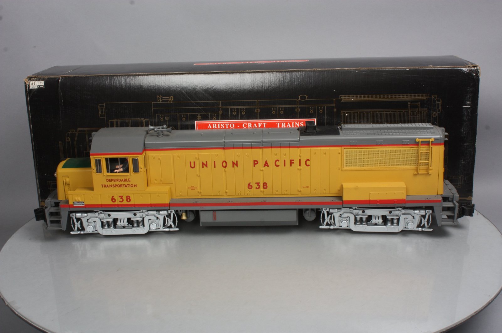 Aristo-Craft 22113 G Union Pacific U25B Diesel Engine #638