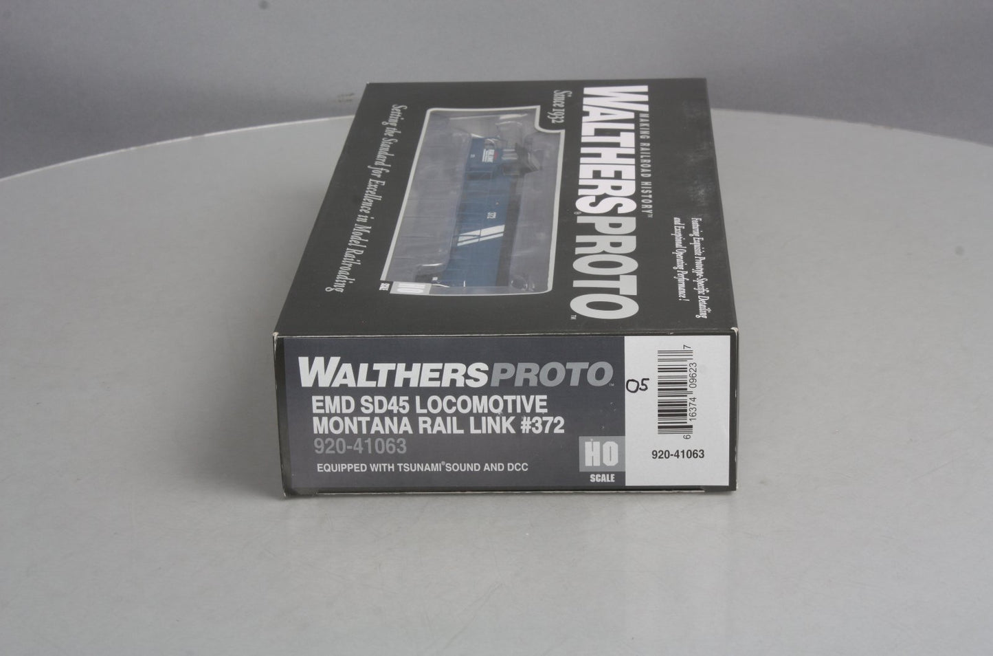 Walthers 920-41063 HO Montana Rail Link EMD SD45 DCC & TSU Sound 90s-2005 #372