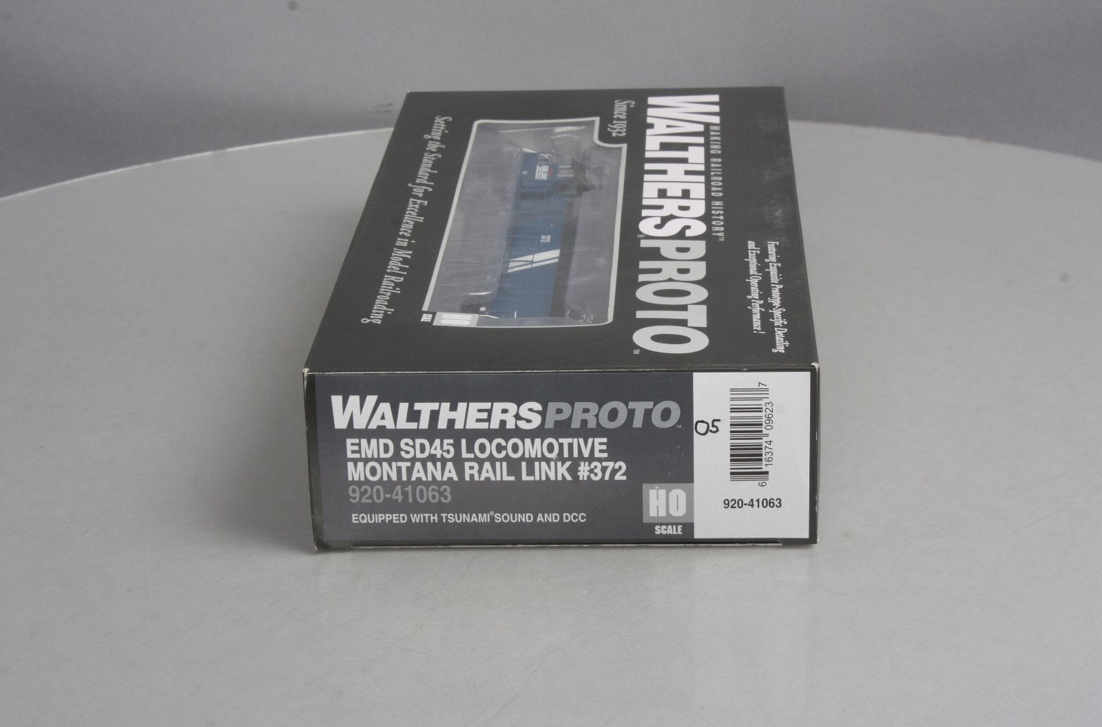 Walthers 920-41063 HO Montana Rail Link EMD SD45 DCC & TSU Sound 90s-2005 #372