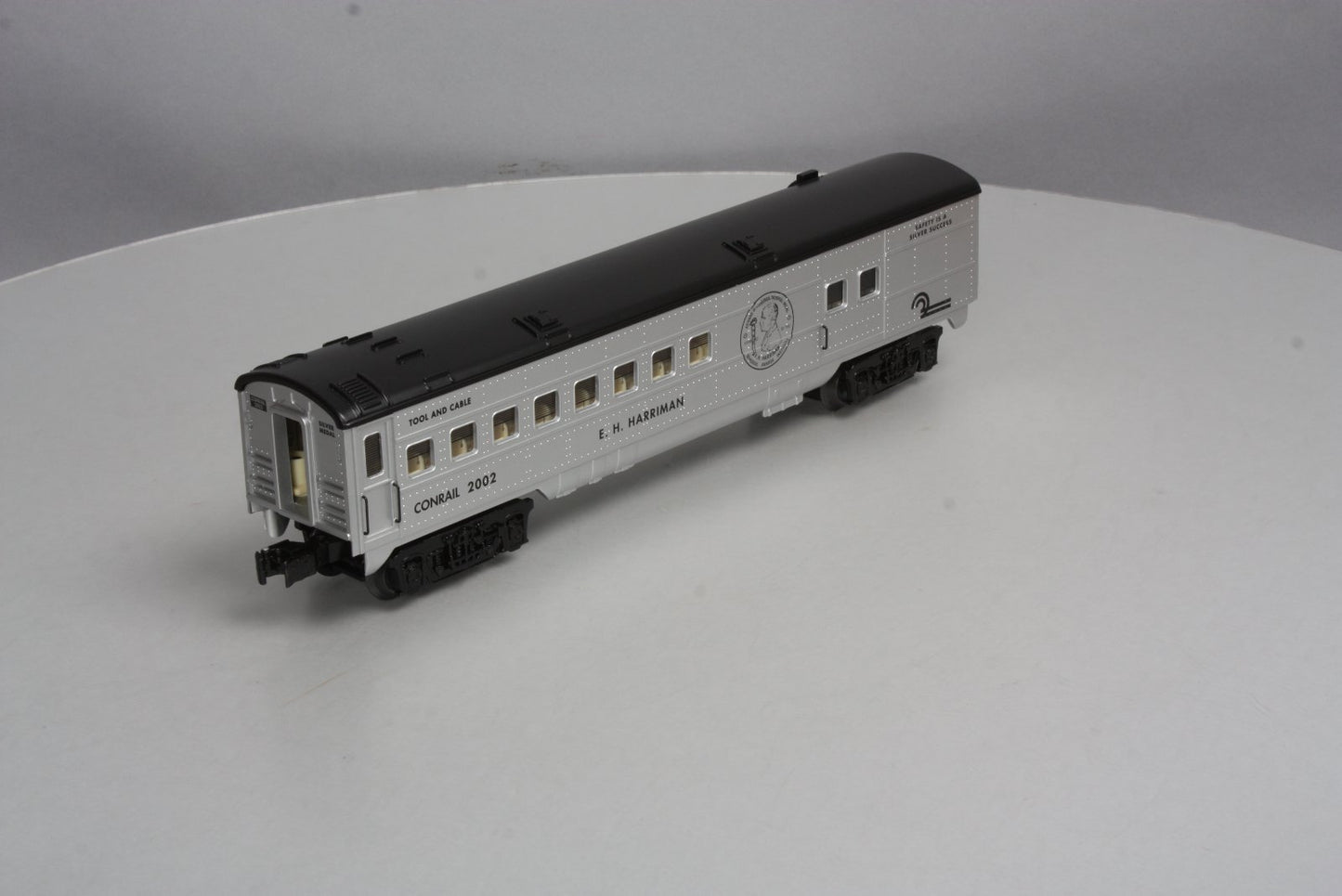 K-Line K4507-2002 O Conrail "Harriman Memorial" Silver Award Combine Car #2002