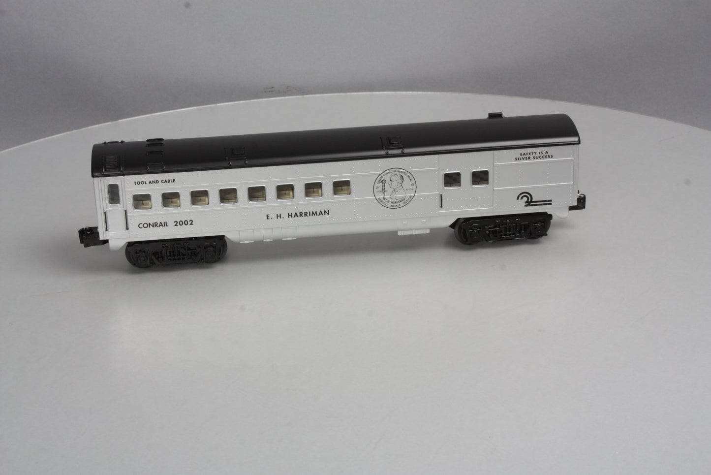 K-Line K4507-2002 O Conrail "Harriman Memorial" Silver Award Combine Car #2002