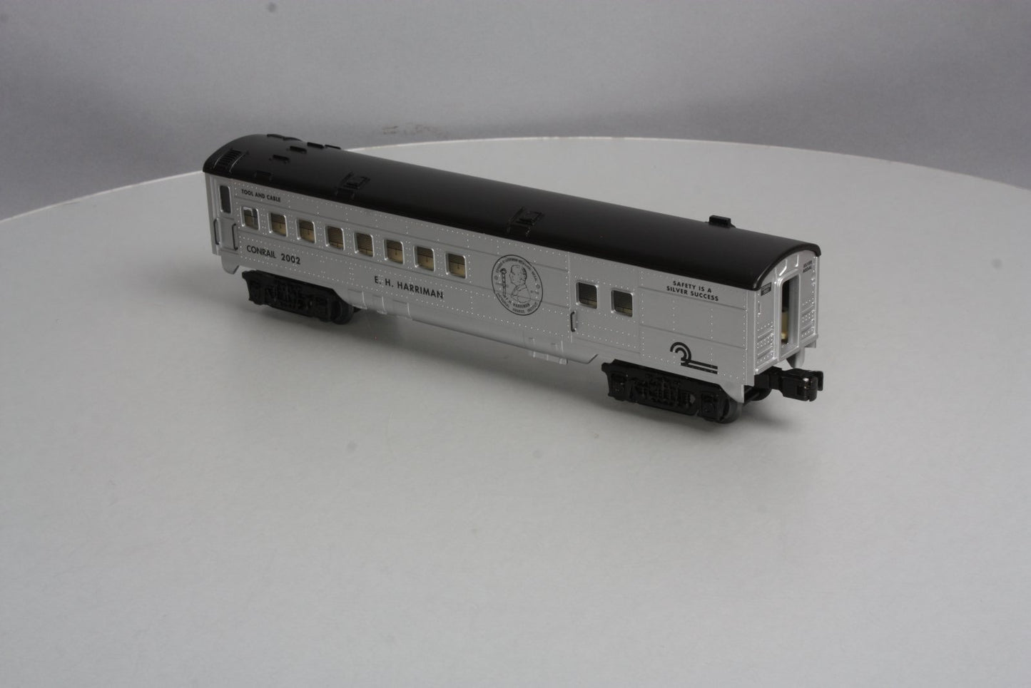 K-Line K4507-2002 O Conrail "Harriman Memorial" Silver Award Combine Car #2002