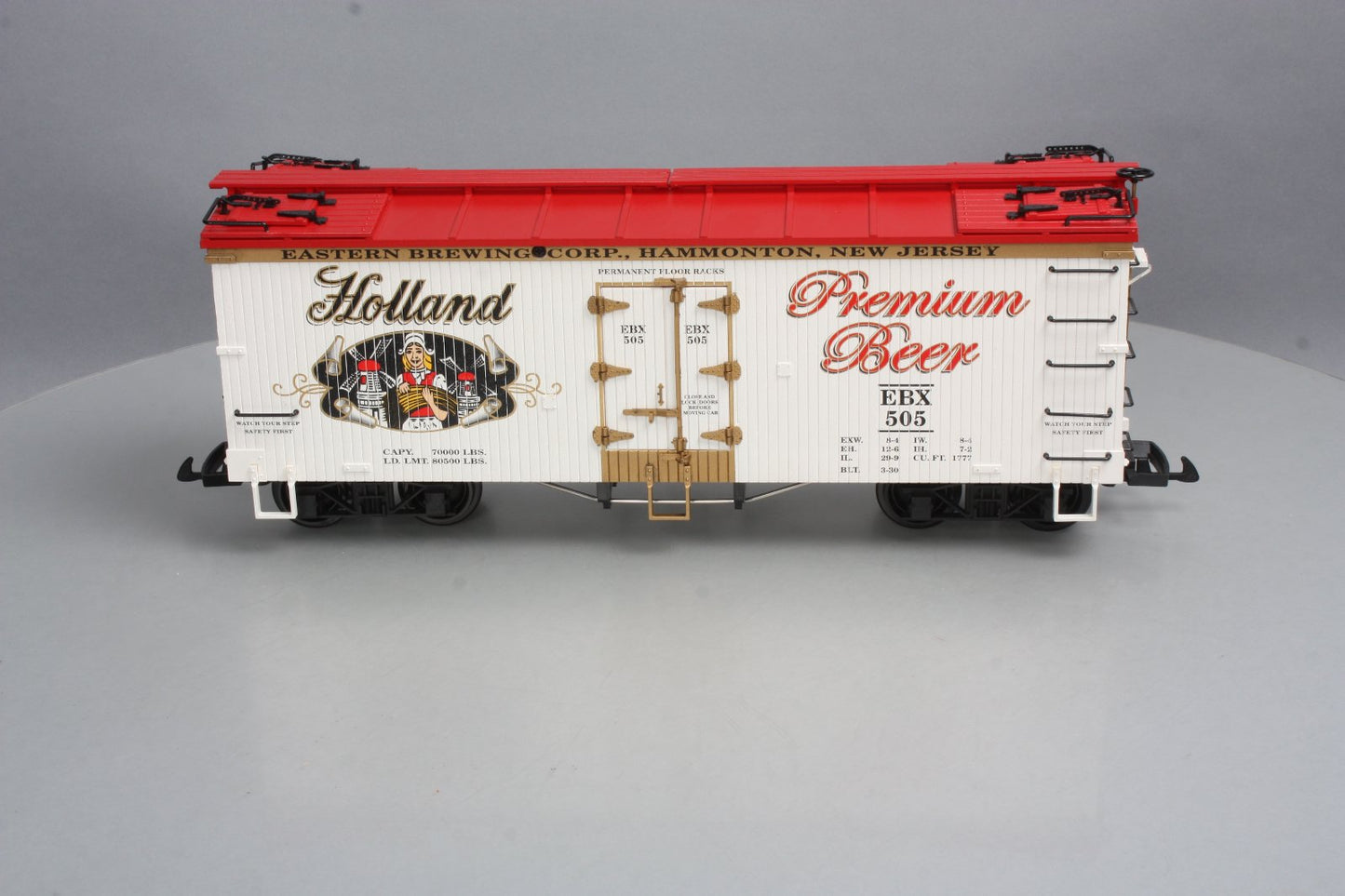 USA Trains R16414 G Scale Holland Beer Refrigerator Car