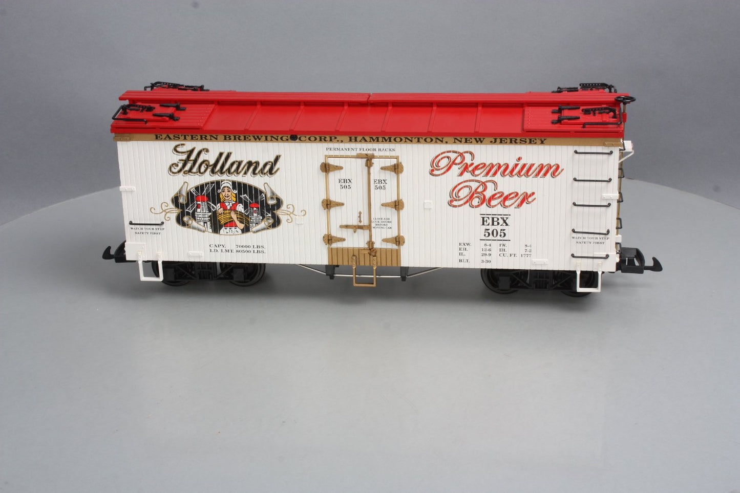 USA Trains R16414 G Scale Holland Beer Refrigerator Car