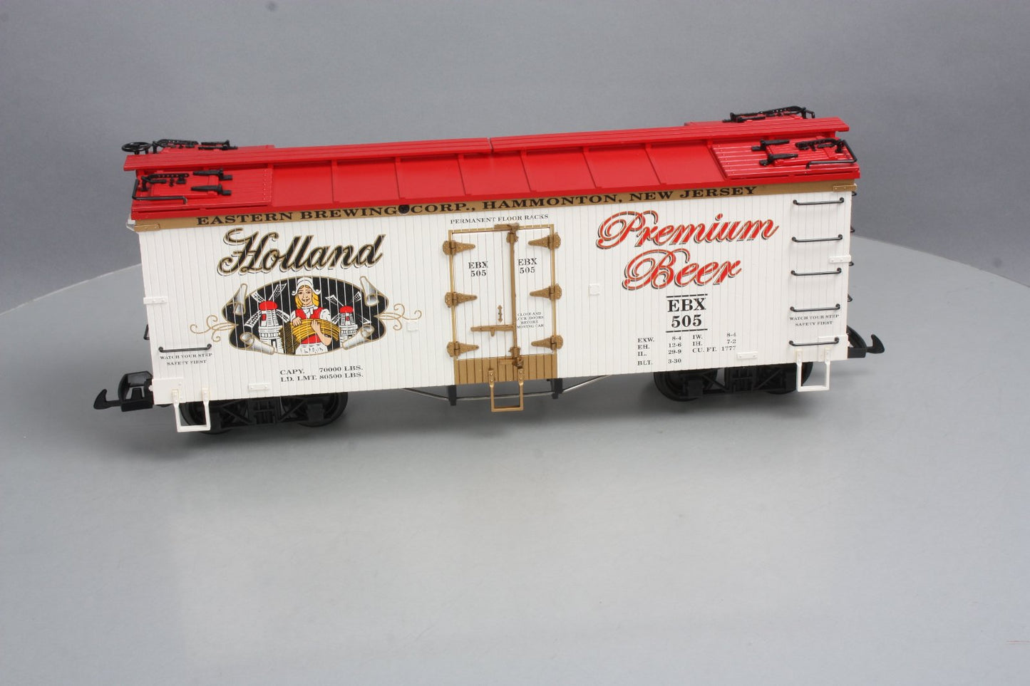 USA Trains R16414 G Scale Holland Beer Refrigerator Car