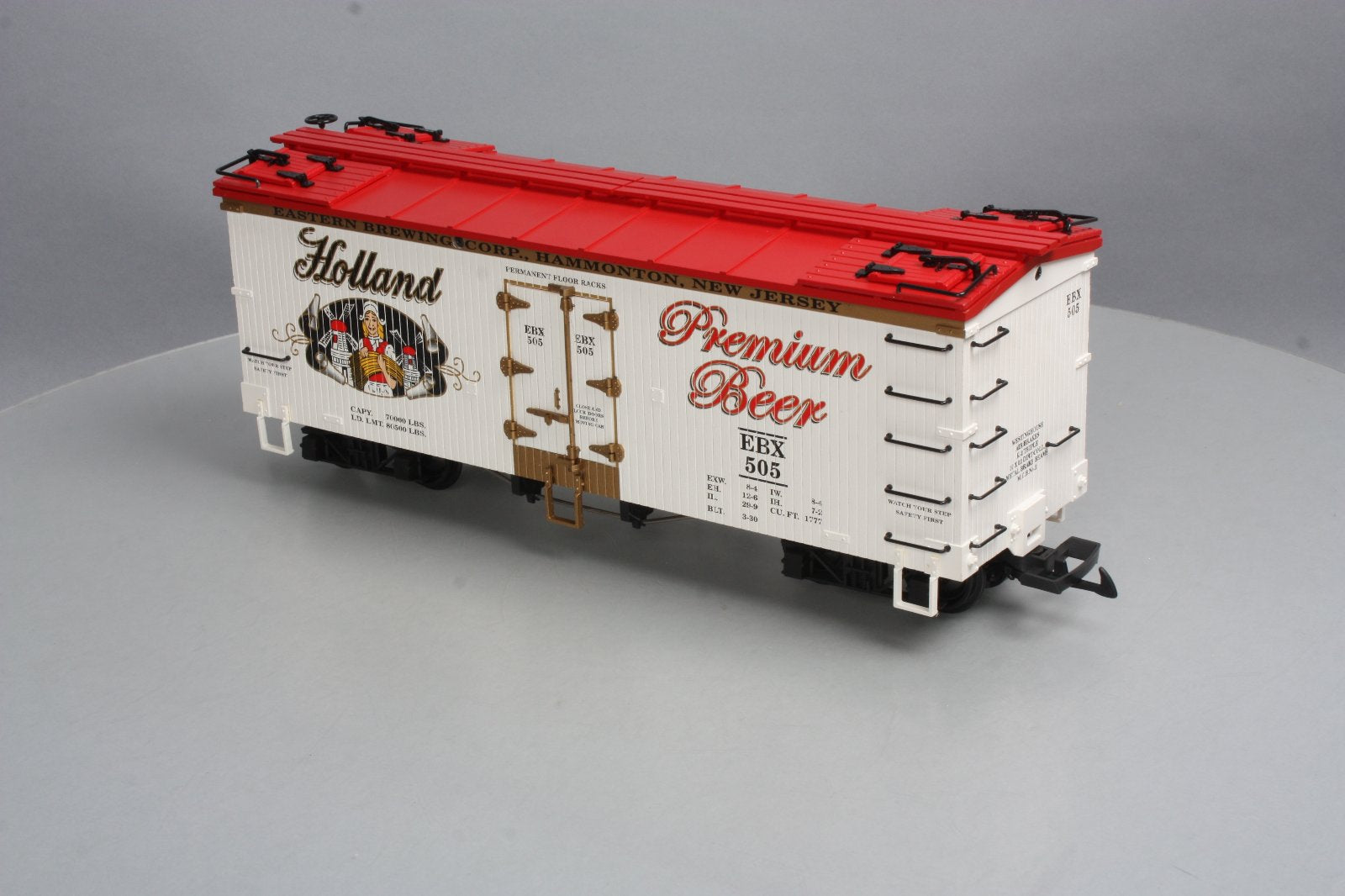 USA Trains R16414 G Scale Holland Beer Refrigerator Car