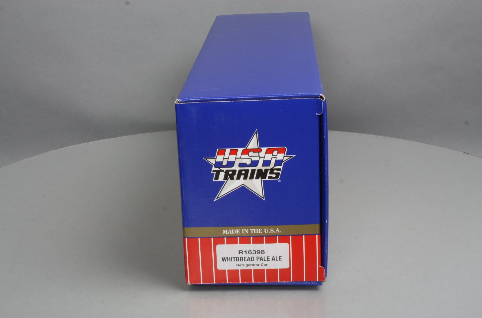 USA Trains 16398 G Scale Whitebread Pale Ale Refrigerator Car
