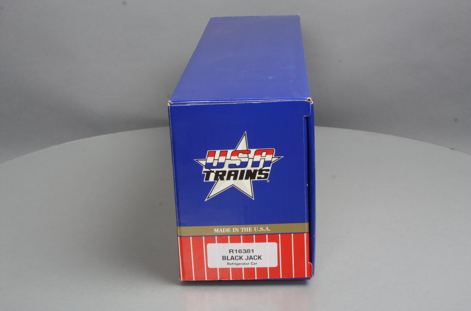 USA Trains 16381 G Scale Black Jack Refrigerator Car