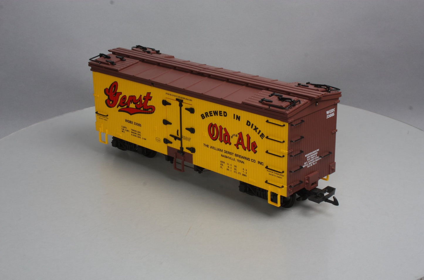 USA Trains 16405 G Scale Gerst Old Style Ale Refrigerator Car