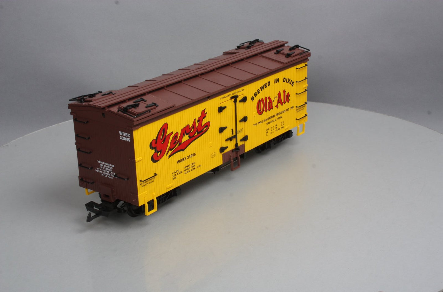USA Trains 16405 G Scale Gerst Old Style Ale Refrigerator Car