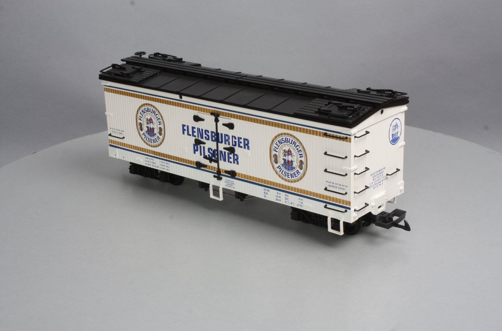 USA Trains 16371 G Scale Flensburger Pilsener Reefer