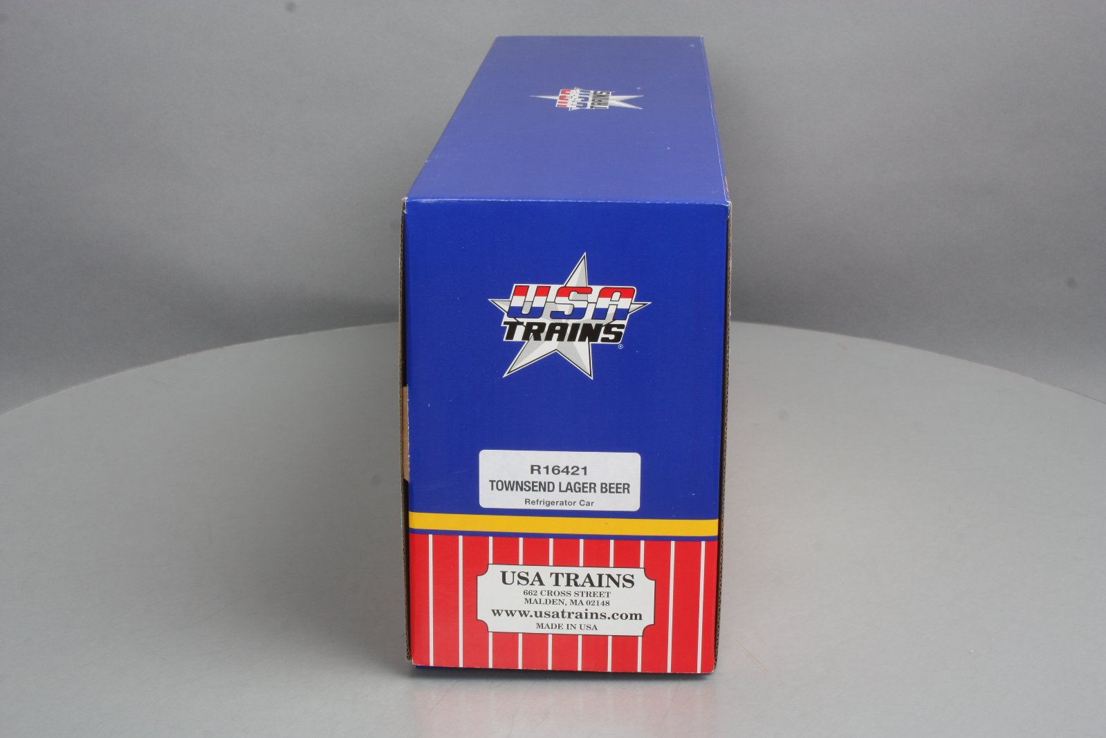 USA Trains R16421 G Scale Townsend Lager Beer Reefer #202