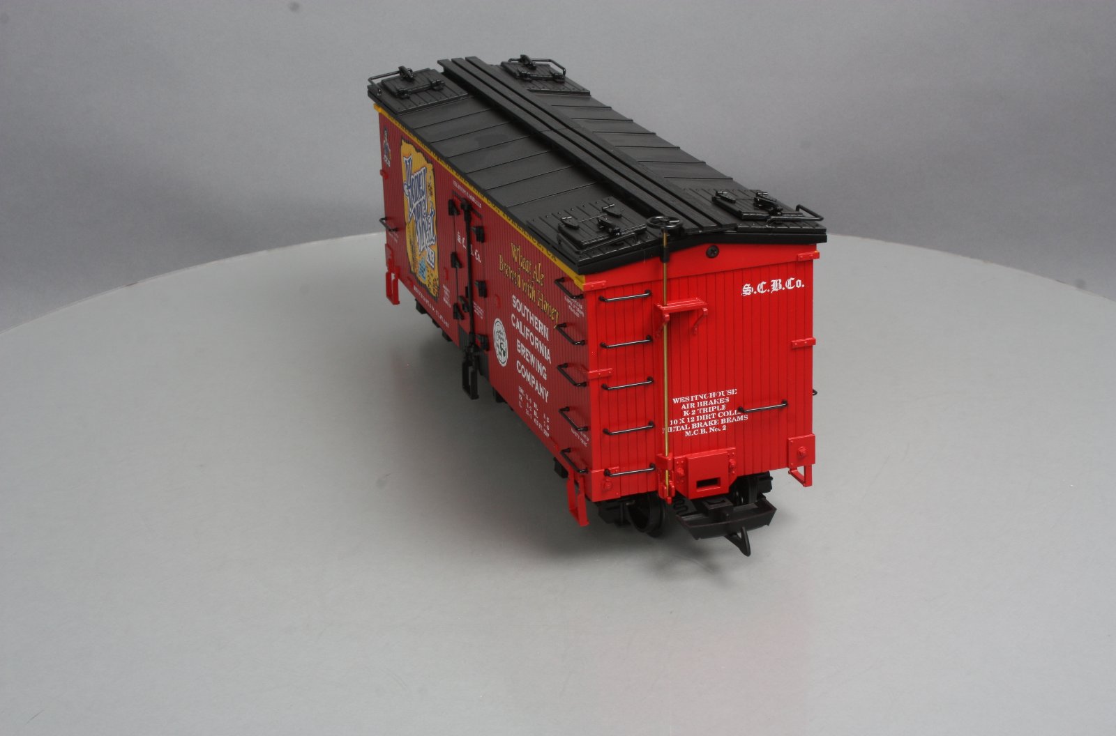USA Trains R16423 G Scale Honey Wheat Ale Reefer