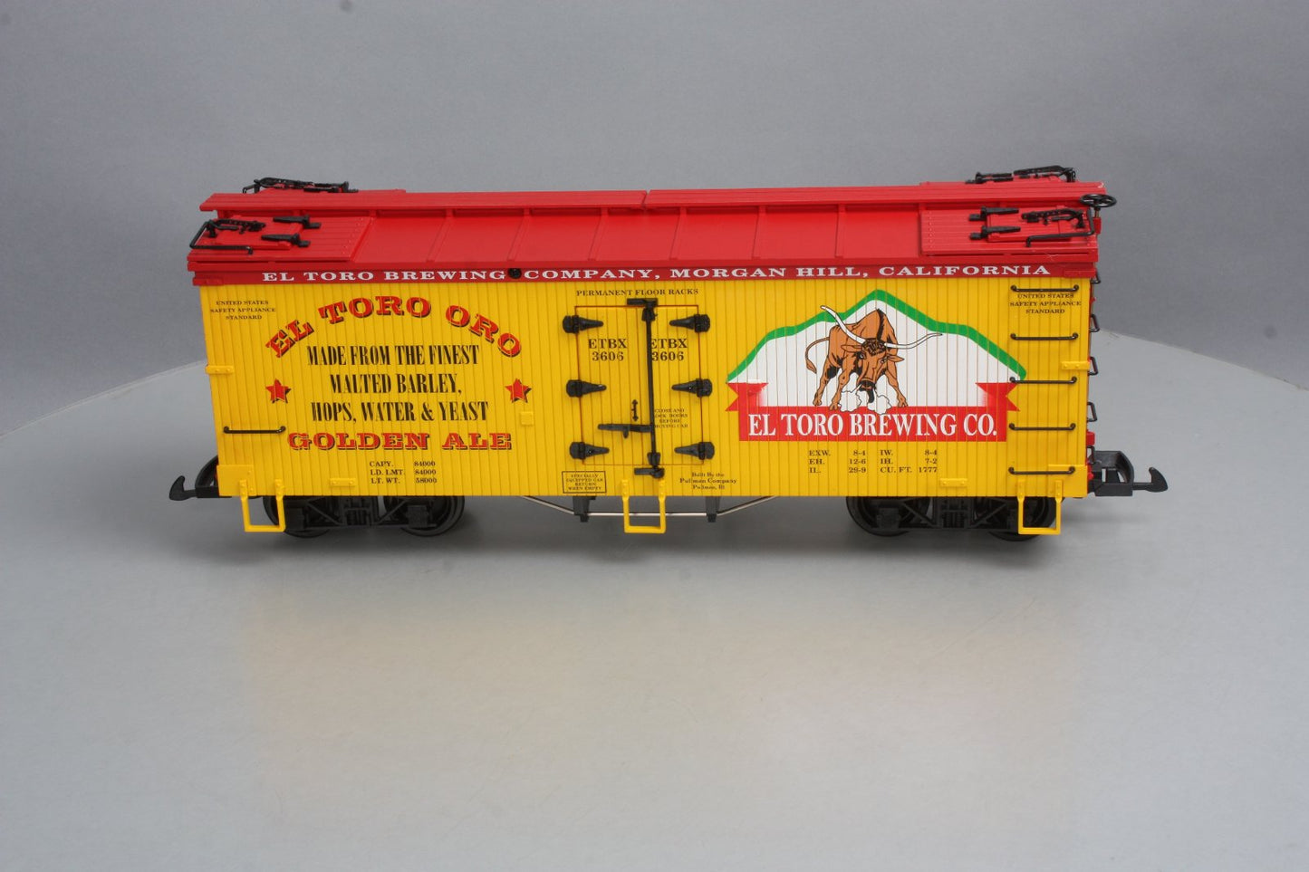 USA Trains 16397 El Toro Oro Ale Refrigerator Car