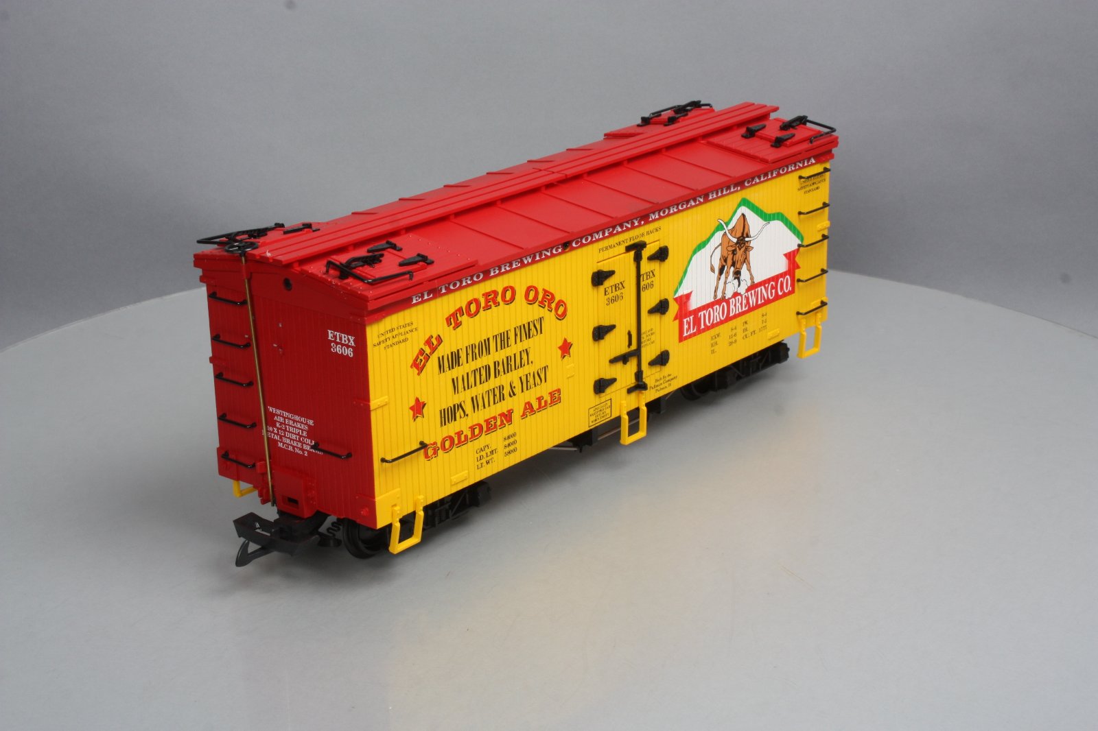 USA Trains 16397 El Toro Oro Ale Refrigerator Car