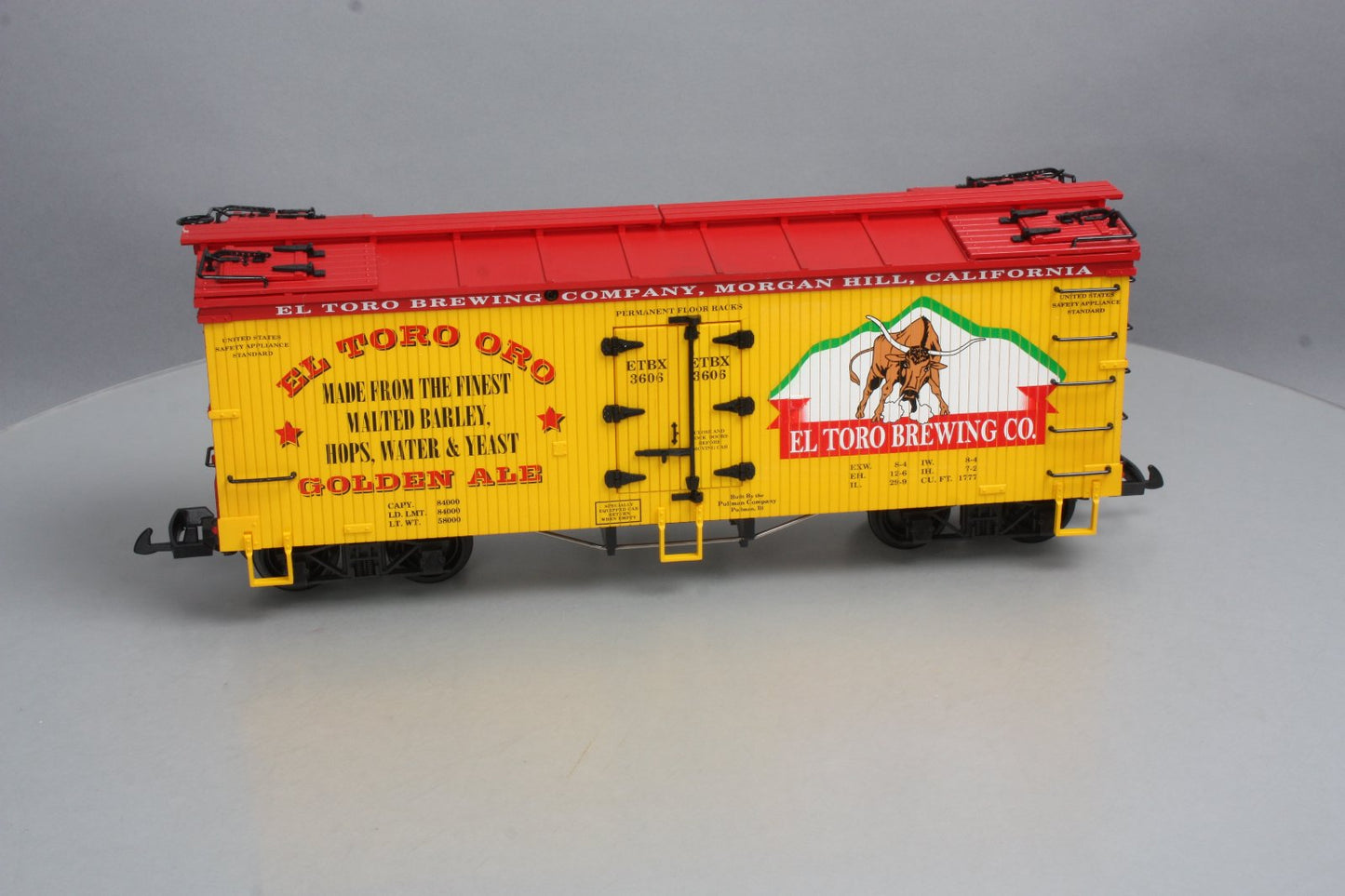 USA Trains 16397 El Toro Oro Ale Refrigerator Car