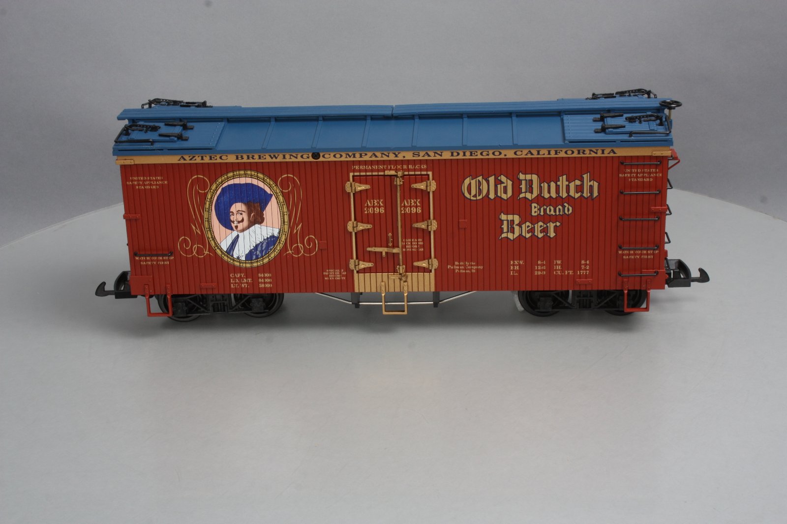 USA Trains 16435 G Scale Old Dutch Beer Refrigerator Car