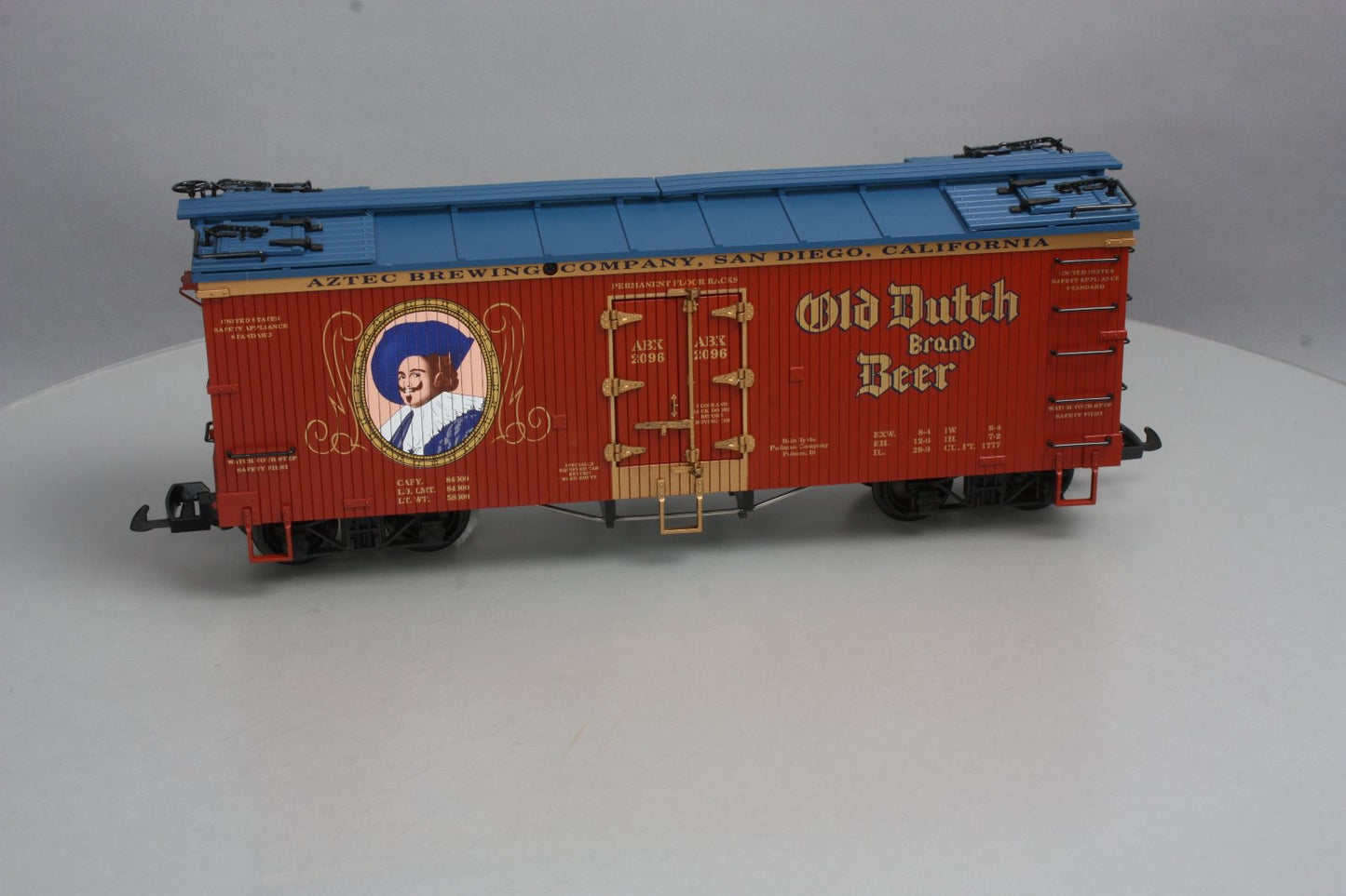 USA Trains 16435 G Scale Old Dutch Beer Refrigerator Car