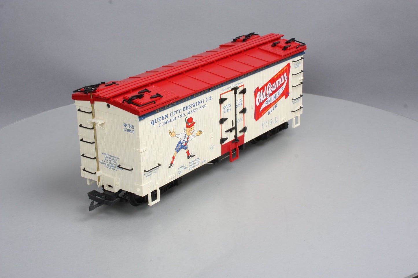 USA Trains 16440 G Scale Old German Beer Refrigerator Car
