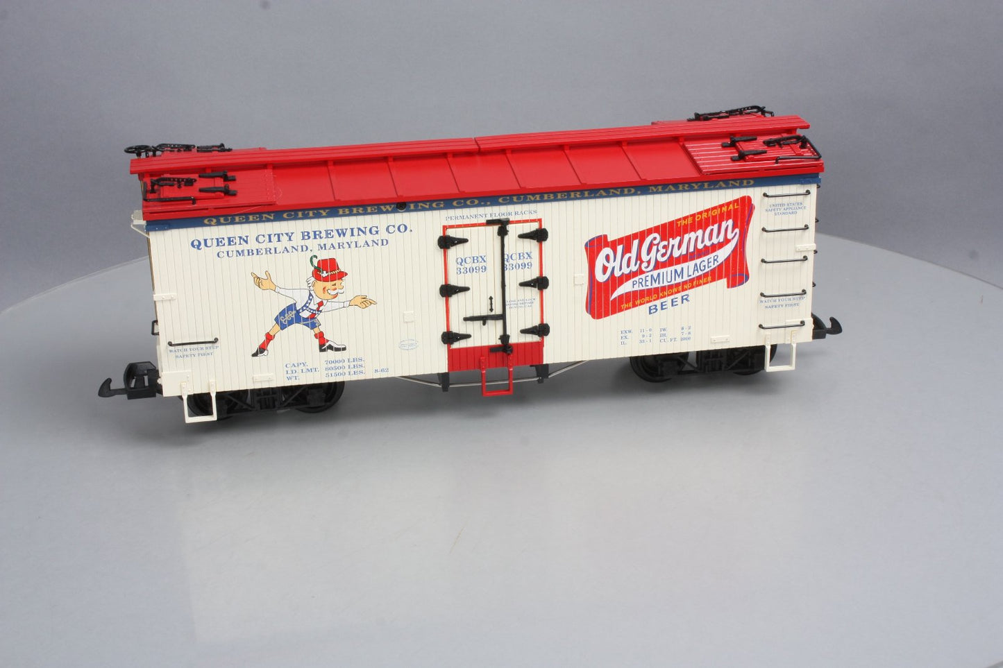 USA Trains 16440 G Scale Old German Beer Refrigerator Car
