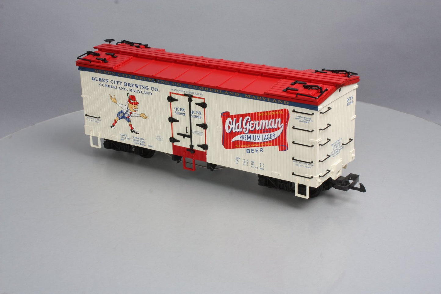 USA Trains 16440 G Scale Old German Beer Refrigerator Car