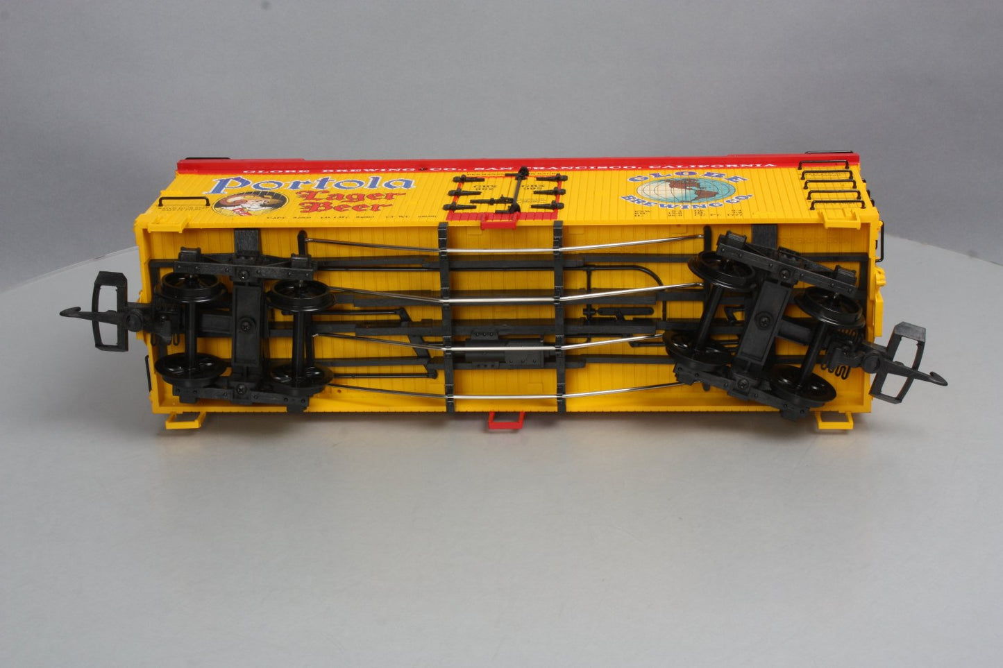 USA Trains 16439 G Scale Portola Lager Beer Refrigerator Car