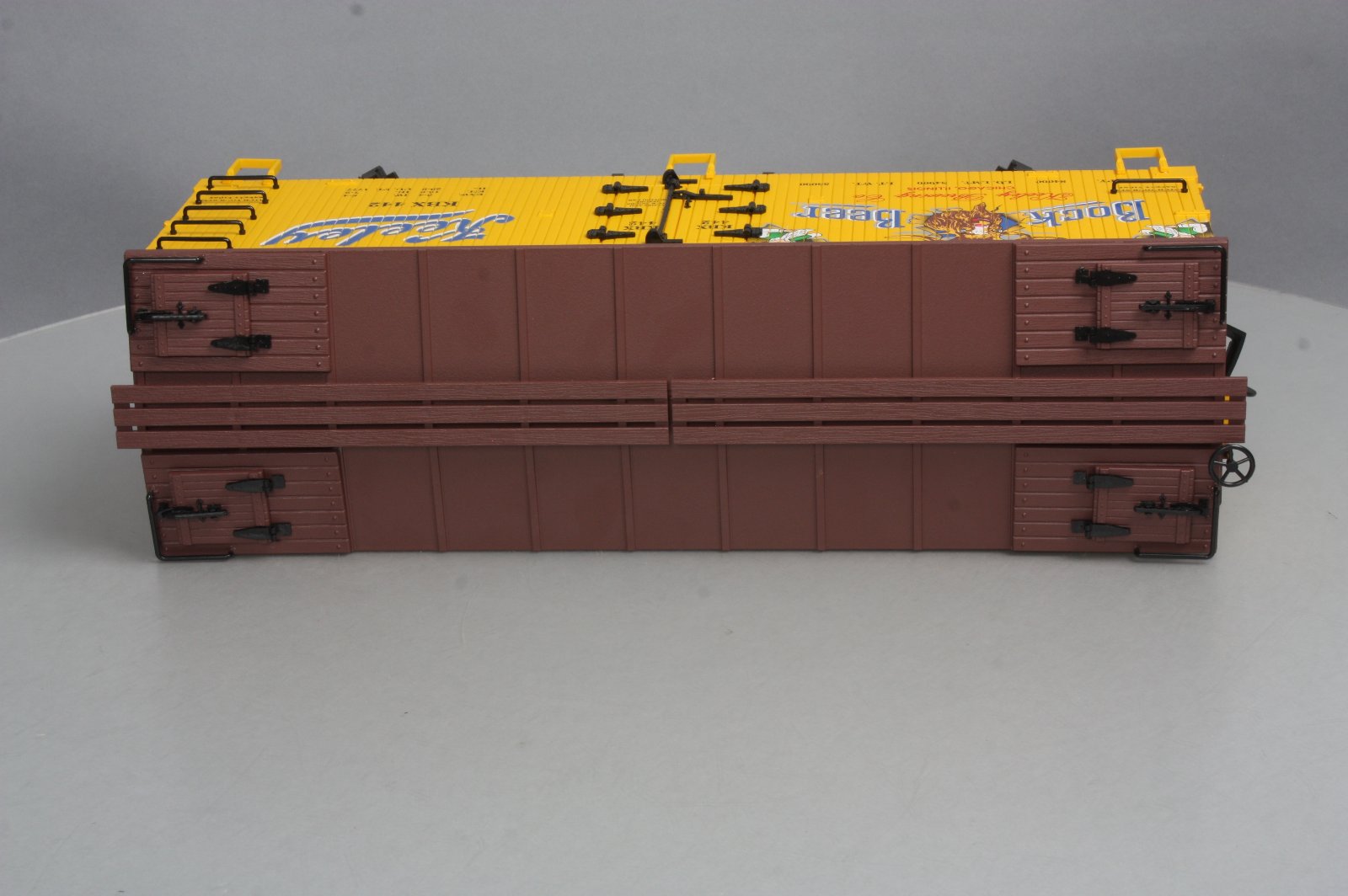 USA Trains 16408 G Scale Keeley Bock Beer Refrigerator Car