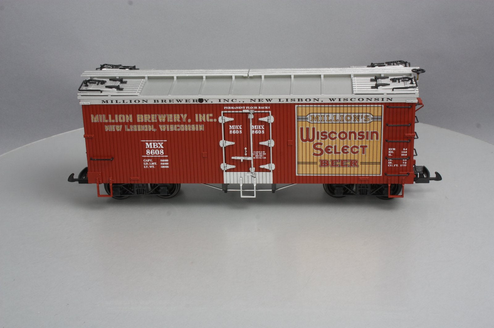 USA Trains R16406 G Wisconsin Select Beer Refrigerator Car