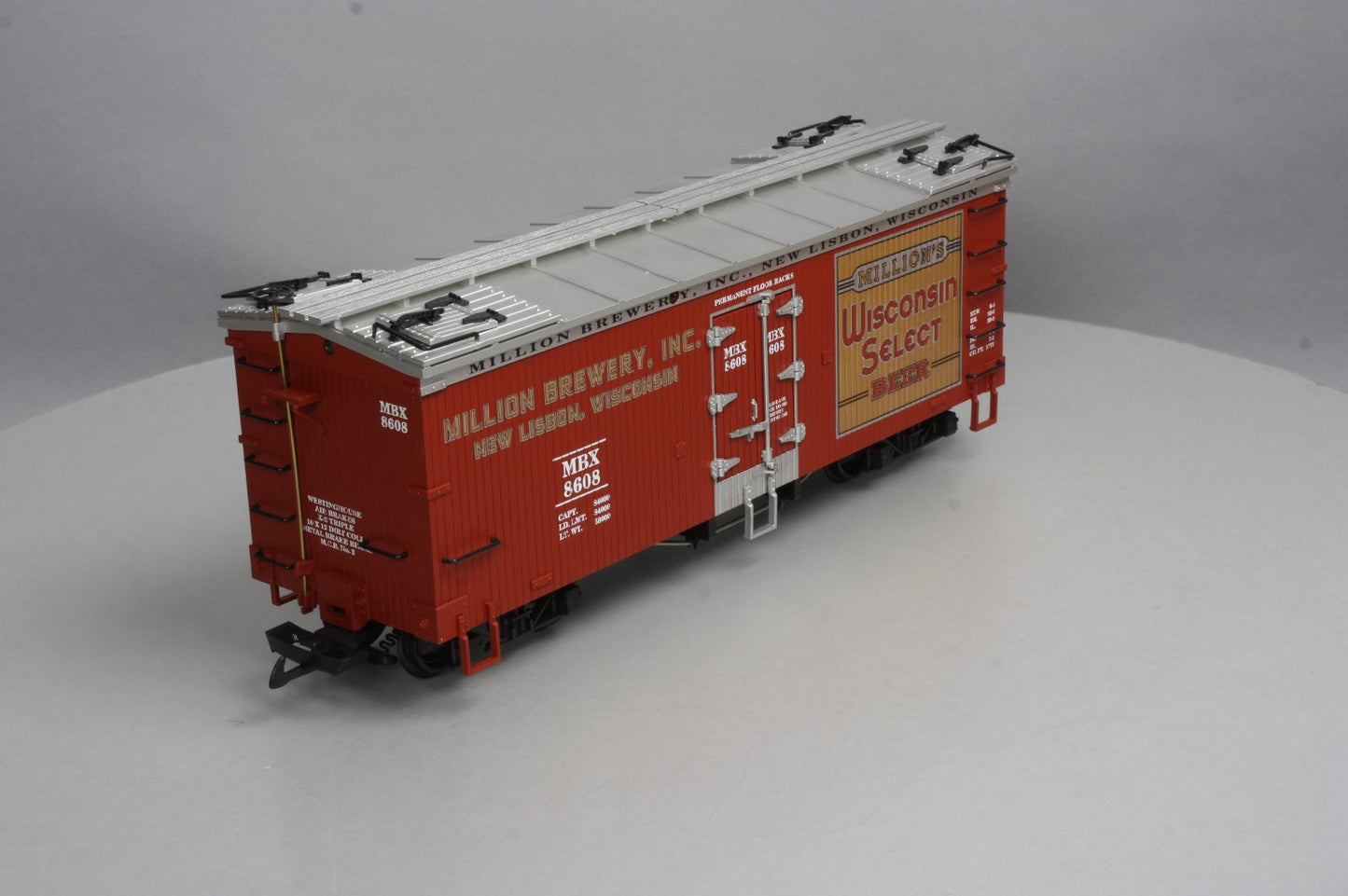 USA Trains R16406 G Wisconsin Select Beer Refrigerator Car