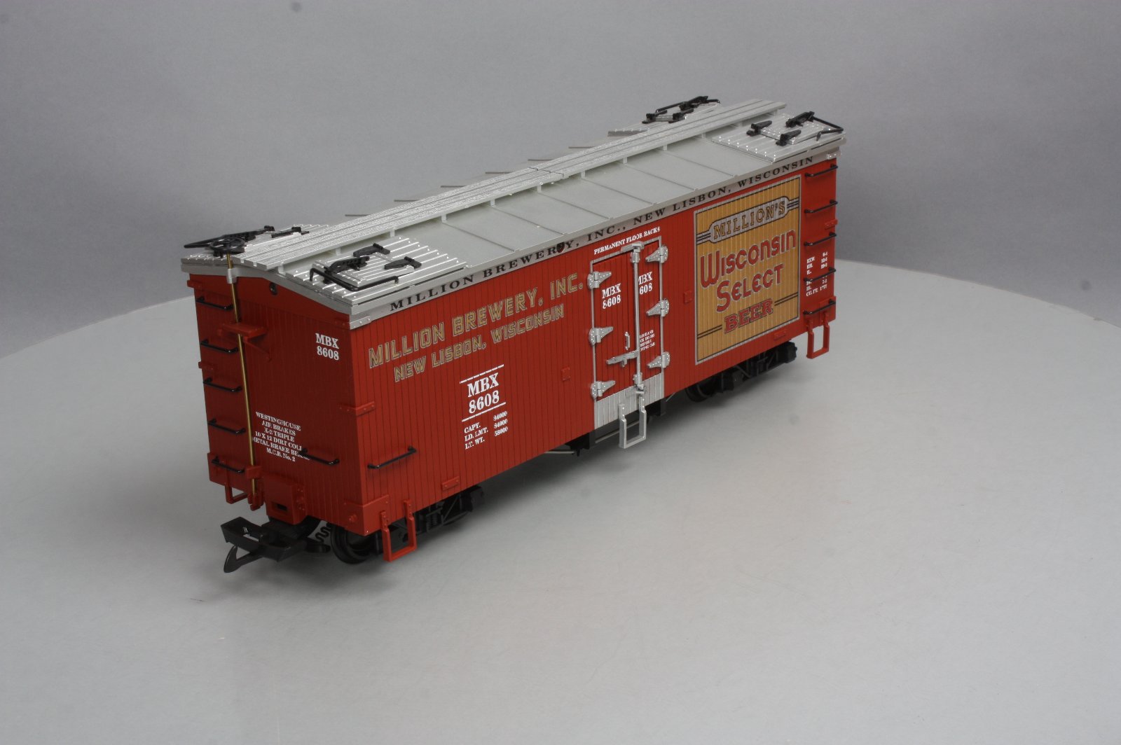 USA Trains R16406 G Wisconsin Select Beer Refrigerator Car