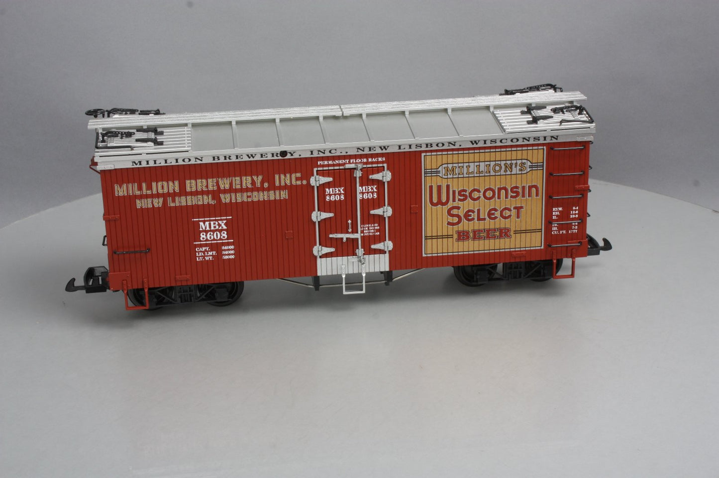 USA Trains R16406 G Wisconsin Select Beer Refrigerator Car