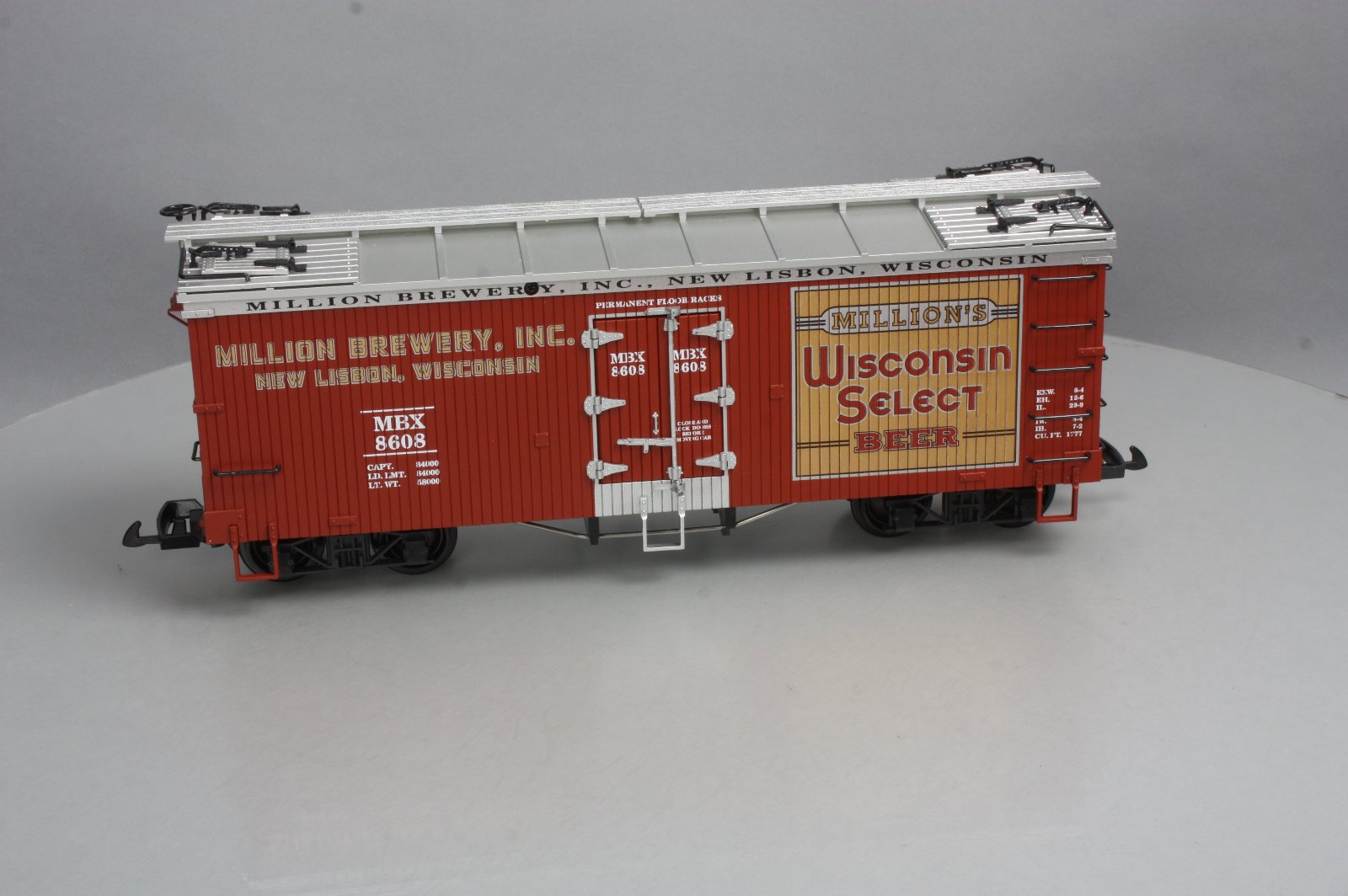 USA Trains R16406 G Wisconsin Select Beer Refrigerator Car
