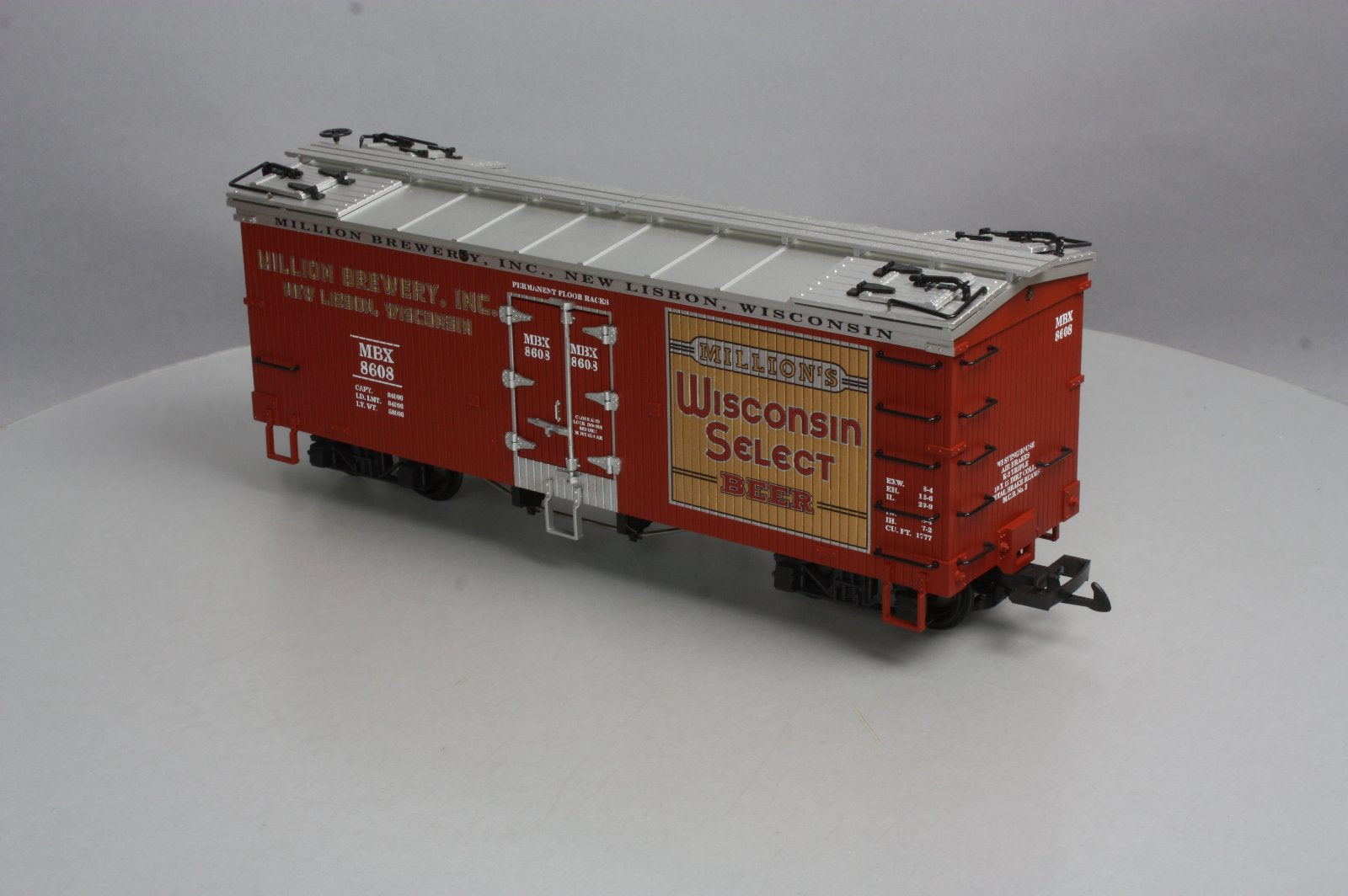 USA Trains R16406 G Wisconsin Select Beer Refrigerator Car