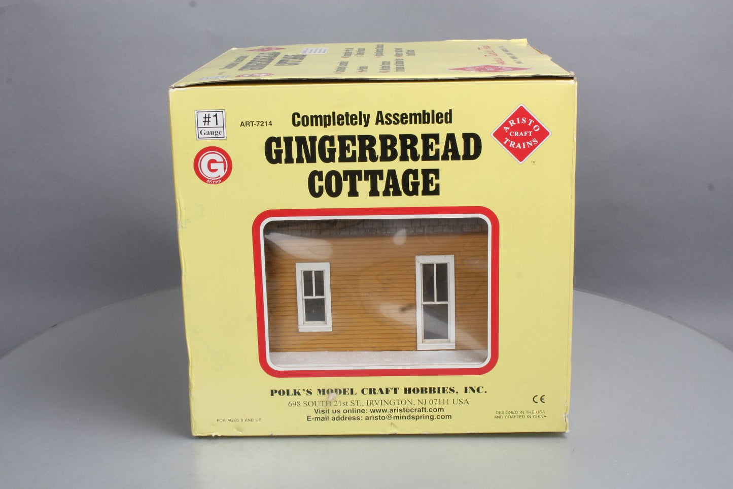 Aristo-Craft 7214 G Assembled Gingerbread Cottage