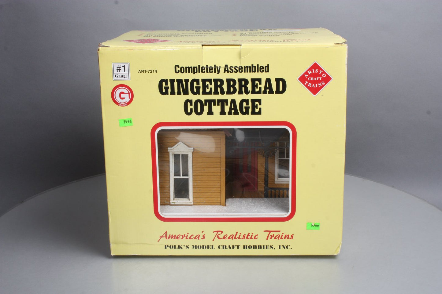 Aristo-Craft 7214 G Assembled Gingerbread Cottage