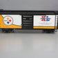 MTH 70-74076 G Scale Pittsburgh Steelers (Super Bowl 40) 40' Metal Wheels Boxcar