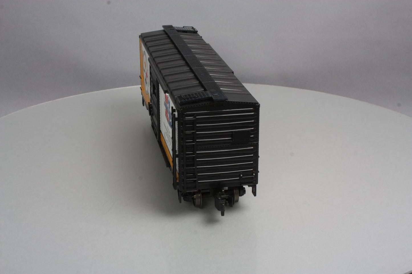 MTH 70-74076 G Scale Pittsburgh Steelers (Super Bowl 40) 40' Metal Wheels Boxcar
