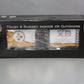 MTH 70-74074 G Scale Pittsburgh Steelers (Super Bowl 13) 40' Metal Wheels Boxcar