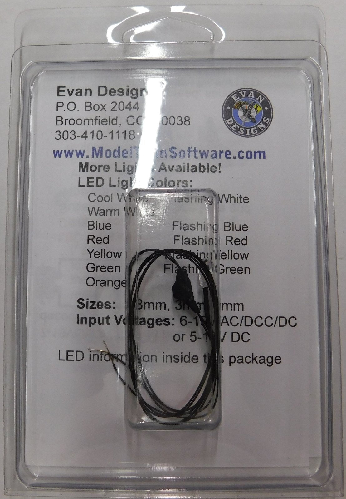 Evan Designs U5TW Universal 5mm Slow White Flash