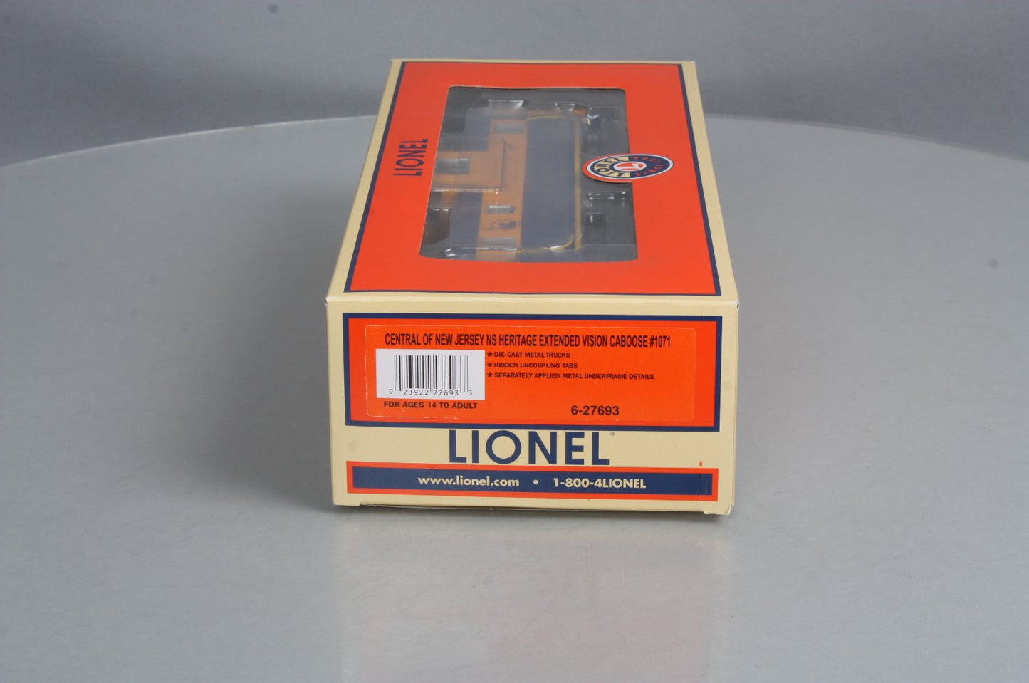 Lionel 6-27693 O NS Heritage Ext.Vision Caboose CNJ