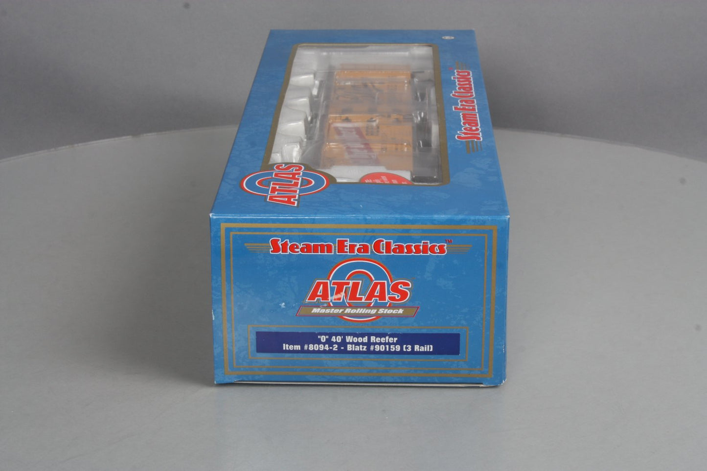 Atlas 8094-2 O Scale Blatz Beer 40' Woodsided Reefer #90159 ( 3 Rail)