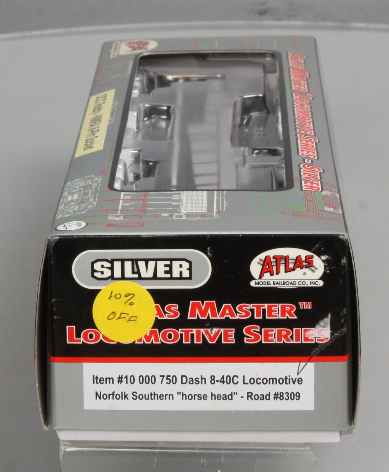 Atlas 10000750 HO RTR Norfolk Southern Dash 8-40C Diesel #8309