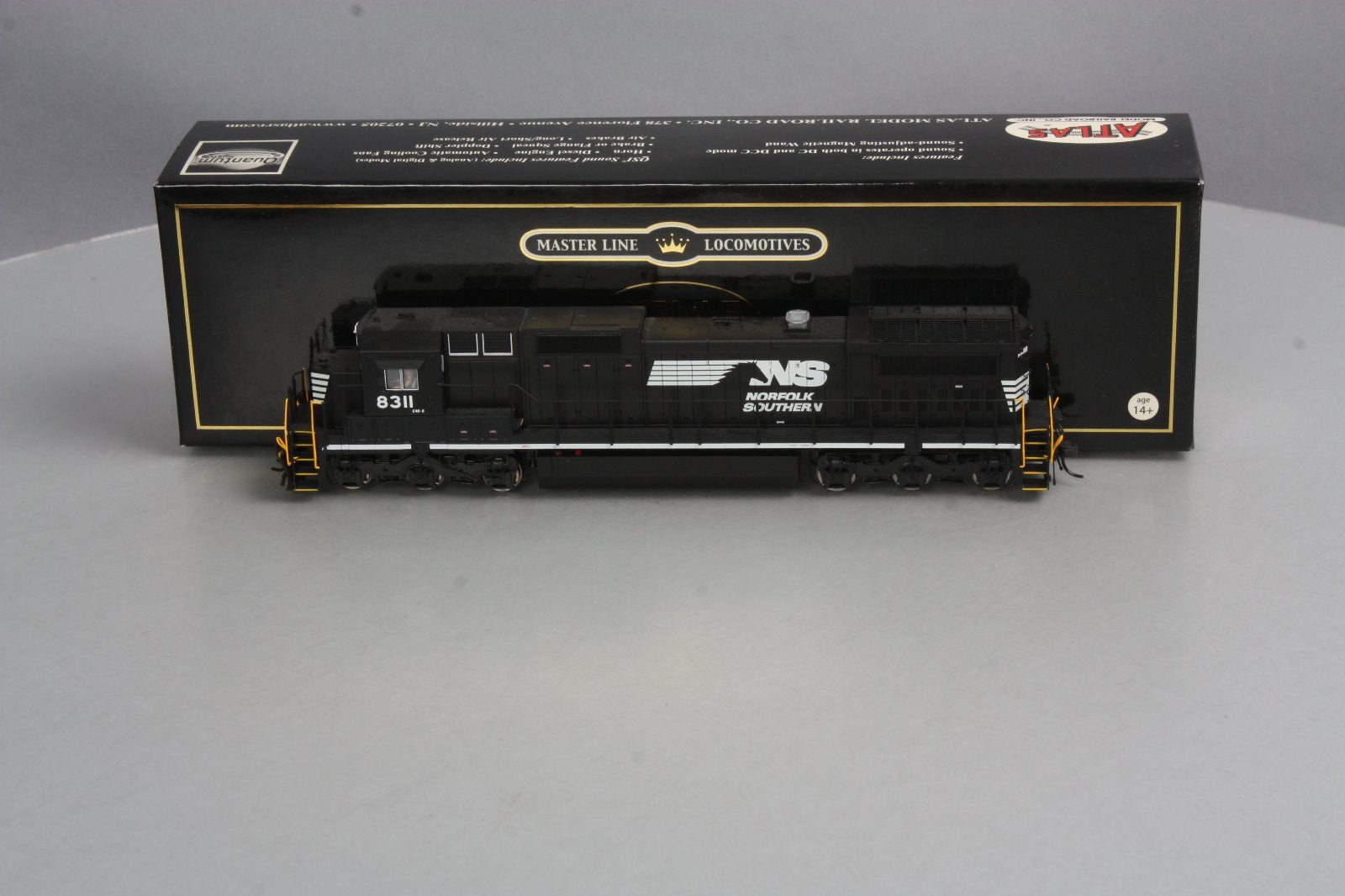 Atlas 10000771 HO Norfolk Southern RTR Dash 8-40C w/DCC & Sound #8311
