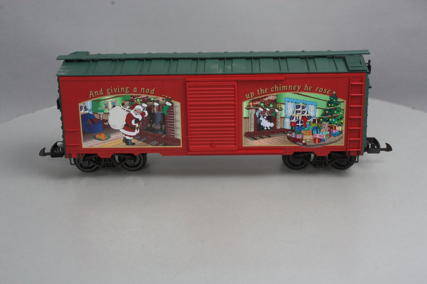 Piko 38864 Piko G Scale 2015 Christmas Car #38864 - Plastic Wheels