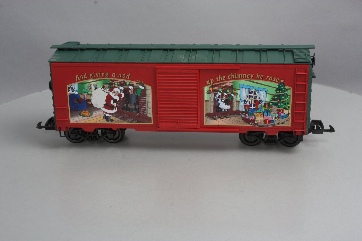 Piko 38864 Piko G Scale 2015 Christmas Car #38864 - Plastic Wheels