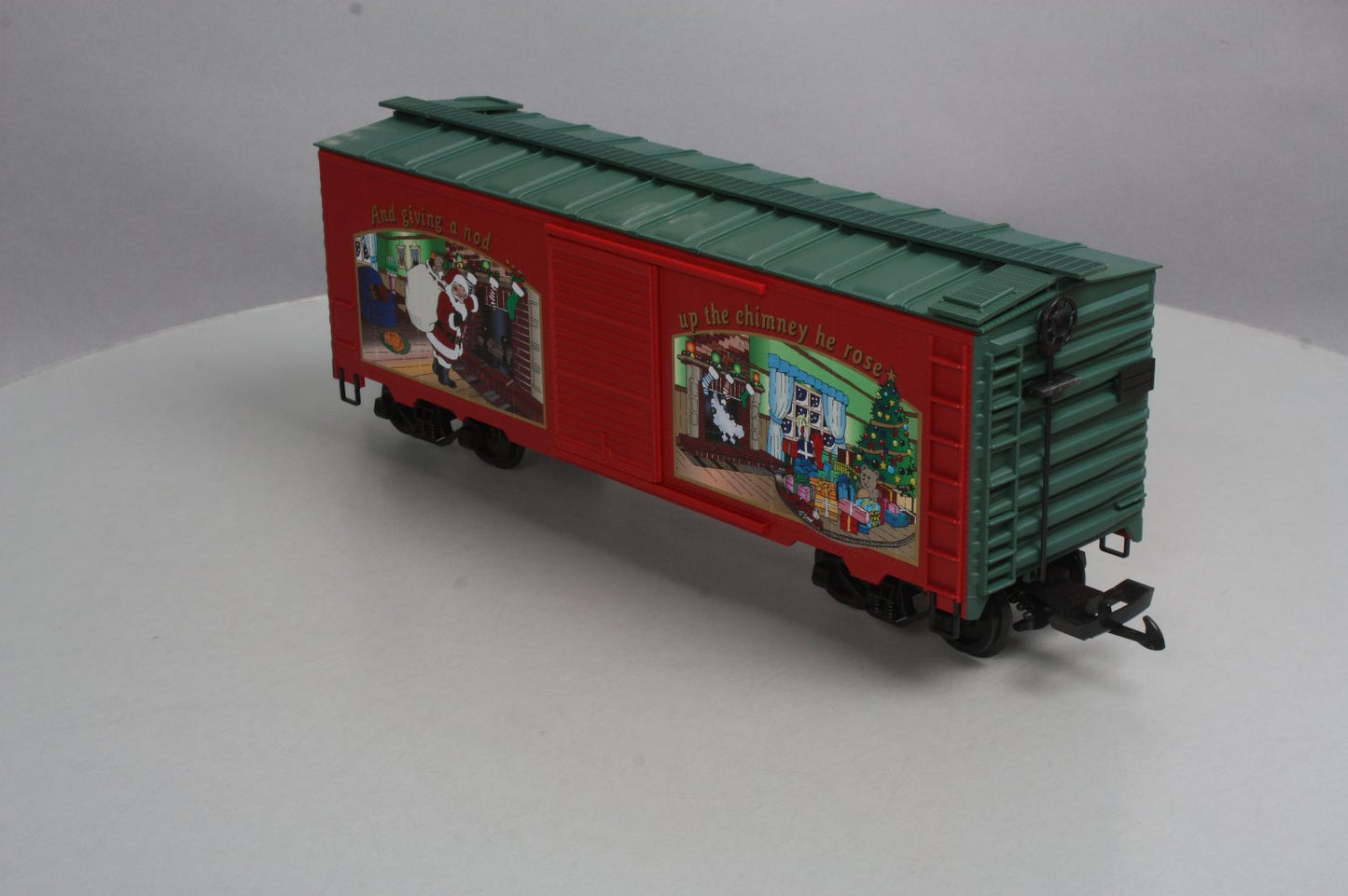 Piko 38864 Piko G Scale 2015 Christmas Car #38864 - Plastic Wheels