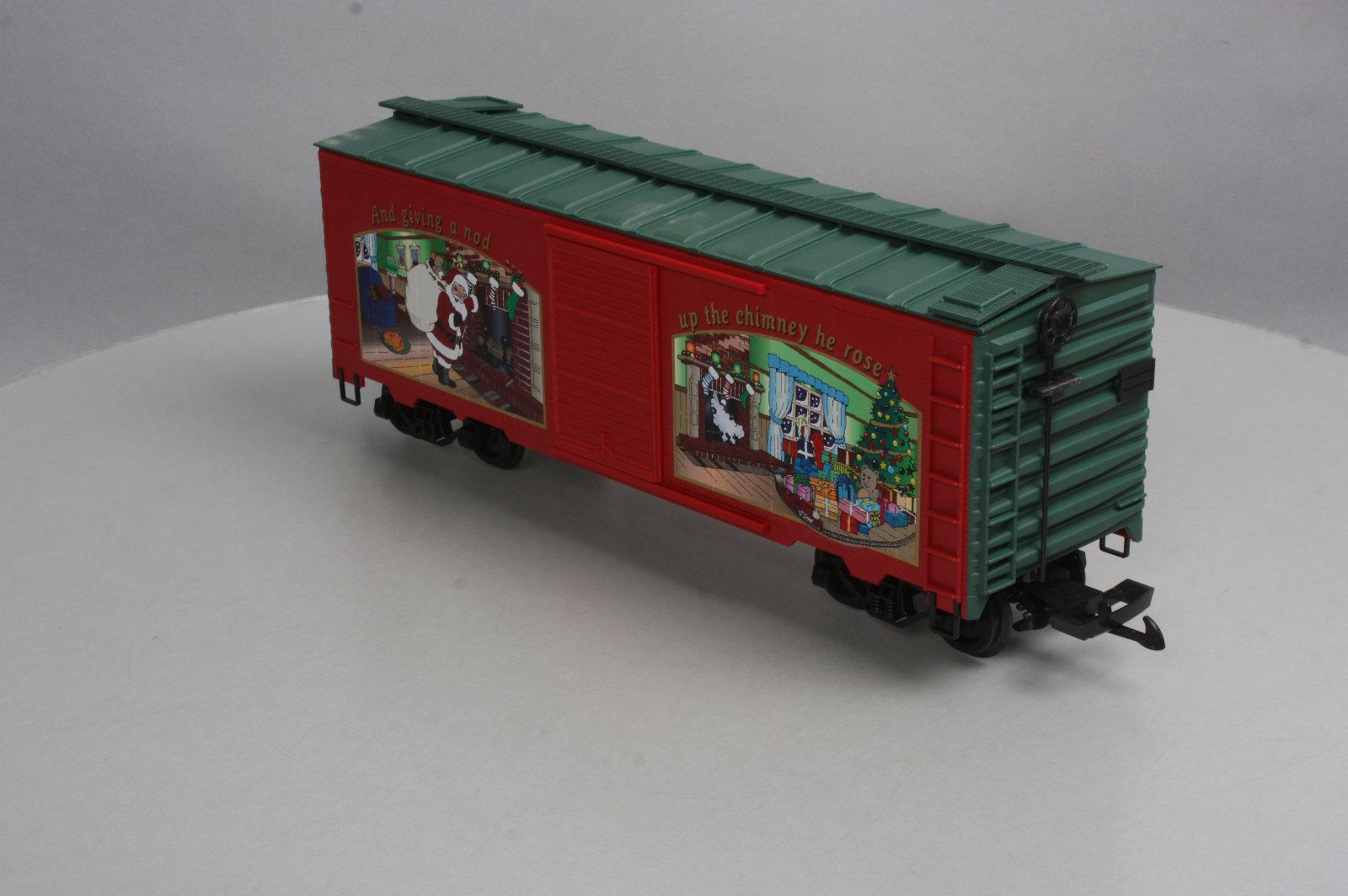 Piko 38864 Piko G Scale 2015 Christmas Car #38864 - Plastic Wheels