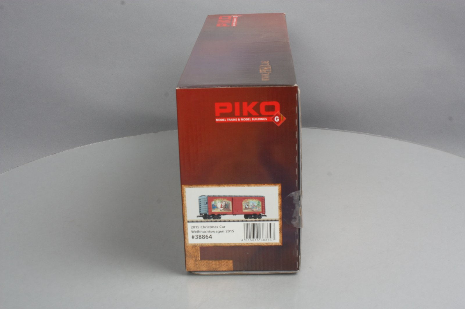 Piko 38864 Piko G Scale 2015 Christmas Car #38864 - Plastic Wheels