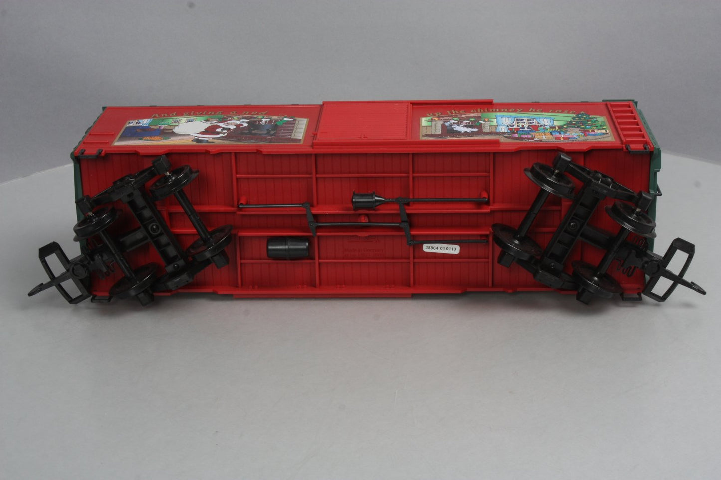 Piko 38864 Piko G Scale 2015 Christmas Car #38864 - Plastic Wheels